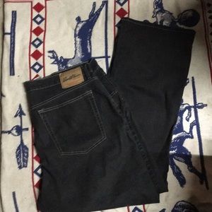 Levi’s jeans black tan stitch